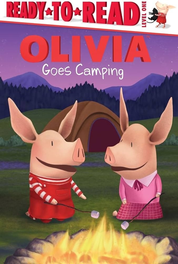 Olivia goes camping