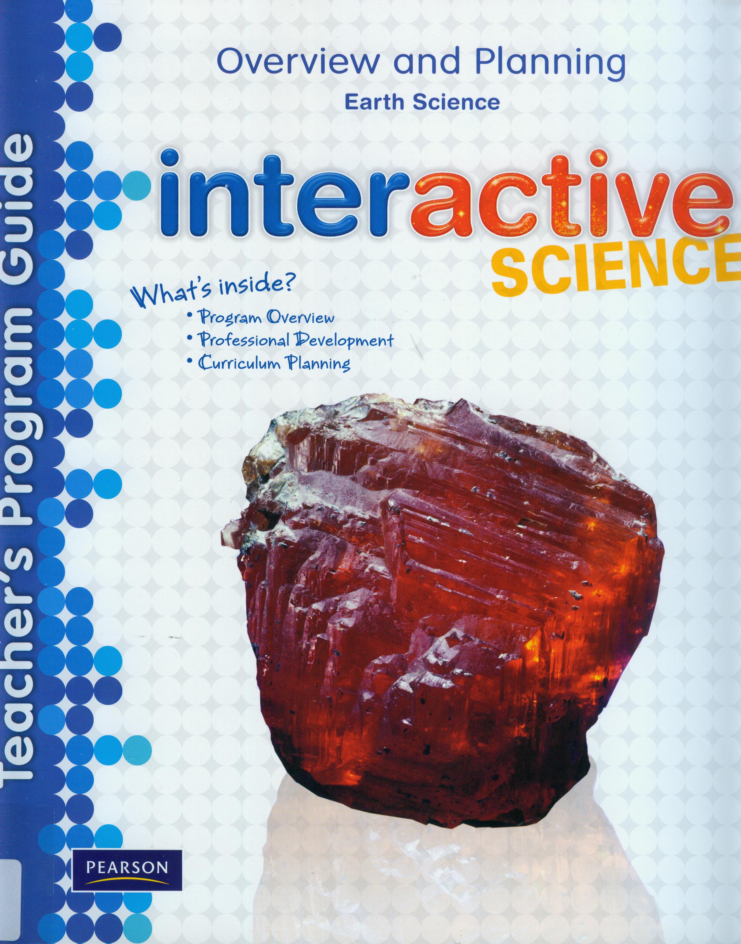 Interactive science : earth science [BOOK 4] : teacher