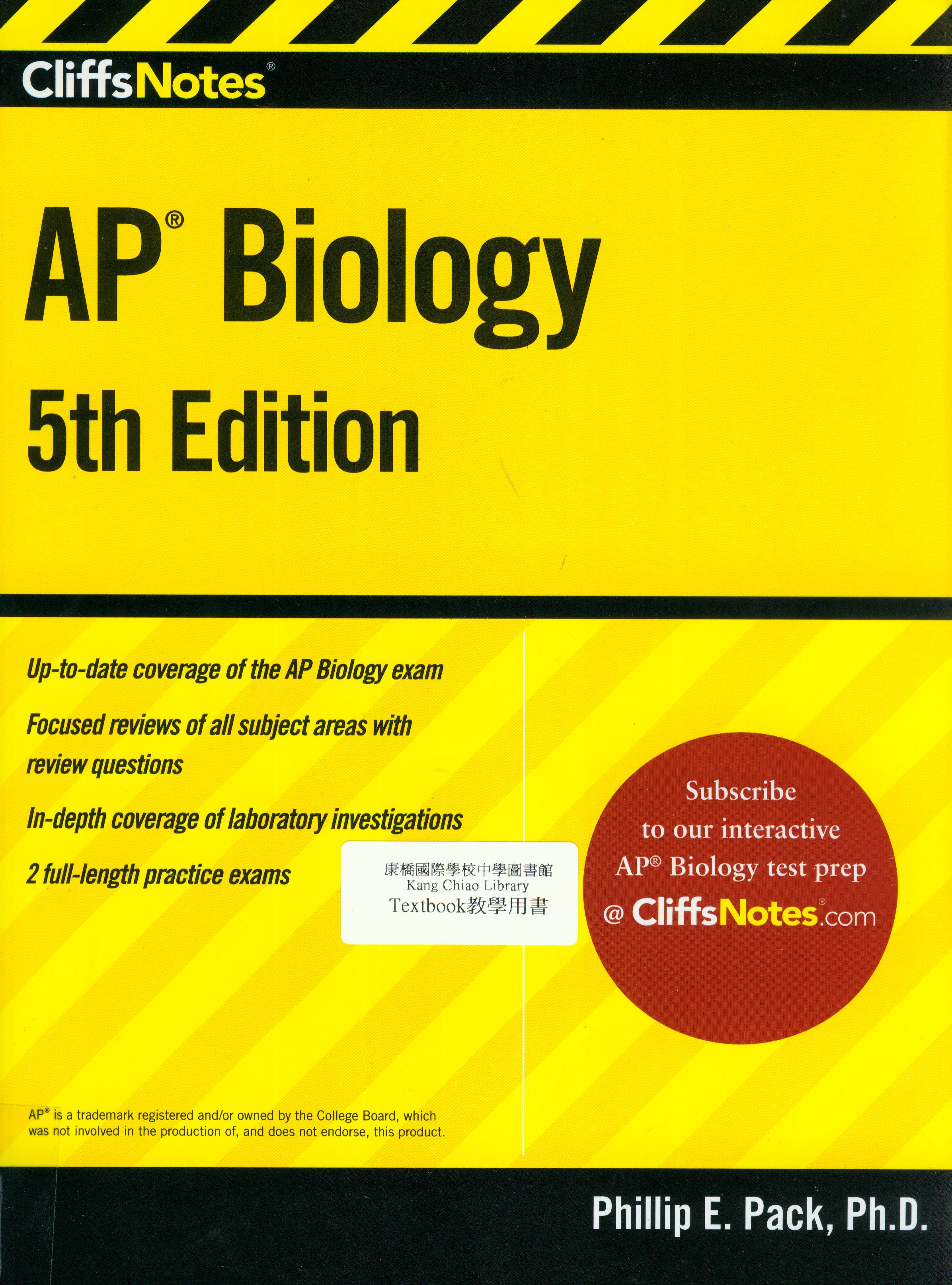 CliffsNotes AP biology