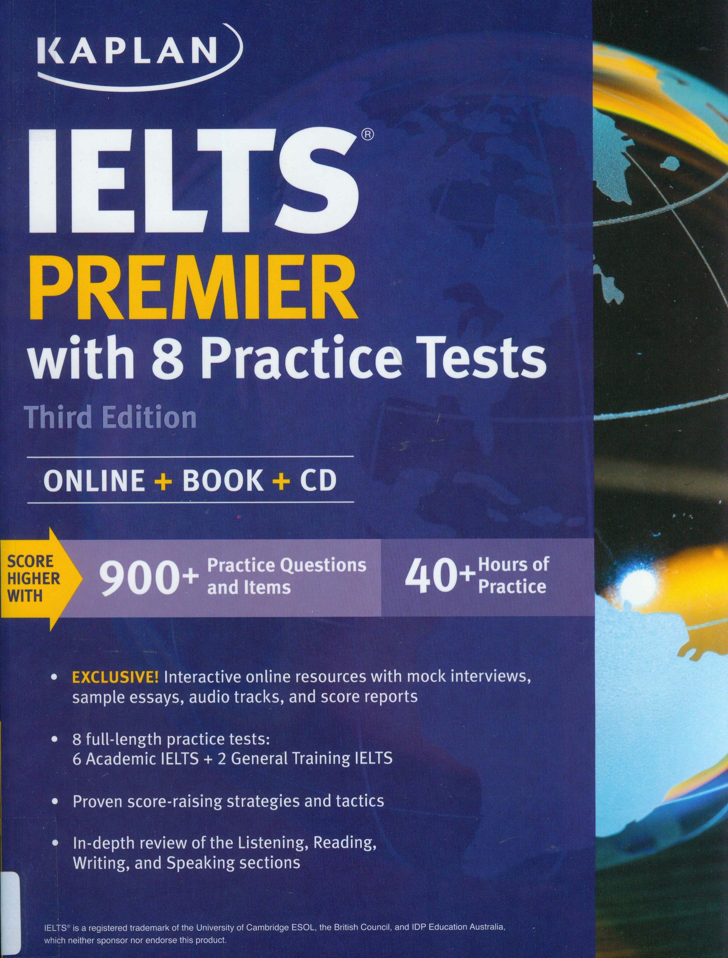 IELTS premier : with 8 practice tests.