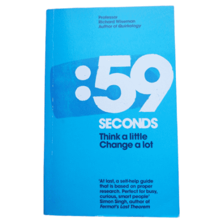 59 seconds : think a little, change alot