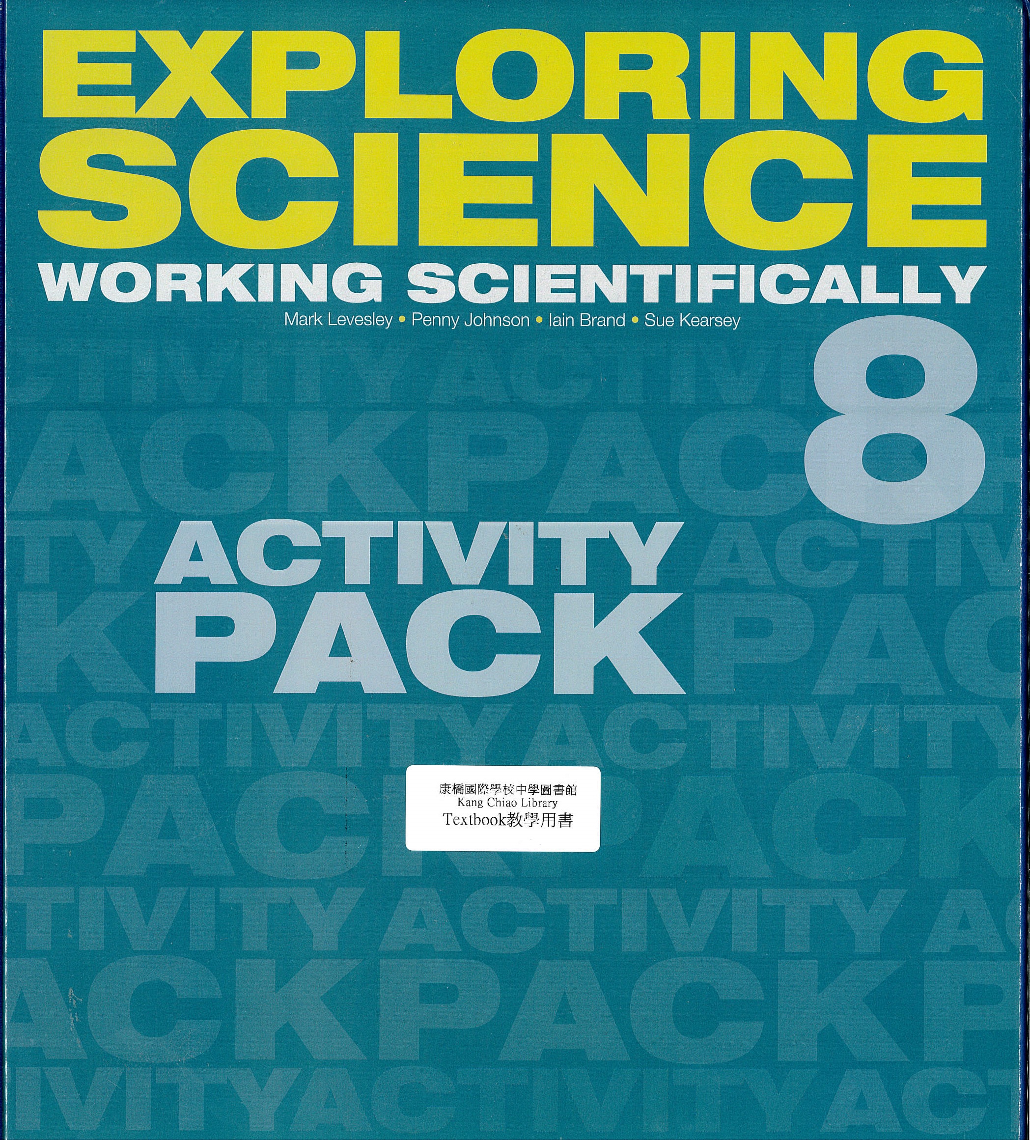 Exploring science : working scientifically(8) : activity pack