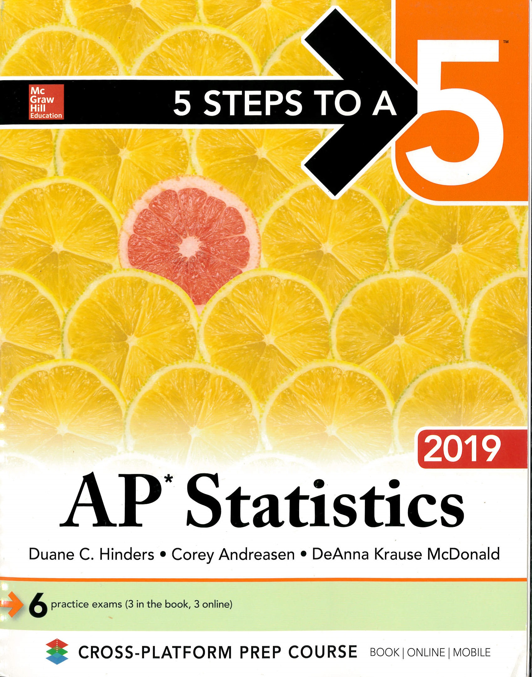 5 steps to a 5 AP statistics, 2019