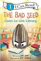 The Bad Seed goes to the library