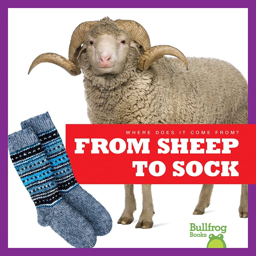 From sheep to sock