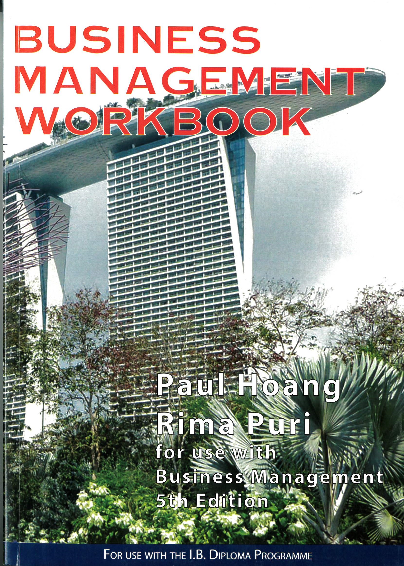 Business management workbook