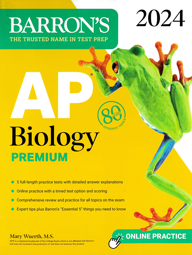 AP biology premium 2024