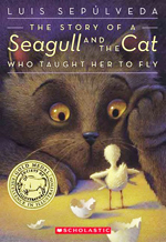 The story of a seagull and the cat who taught her to fly