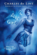 The blue girl