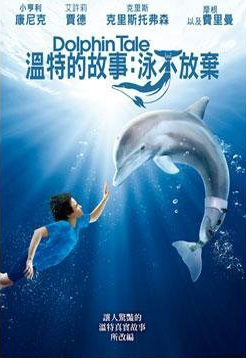 溫特的故事[普遍級:溫馨、勵志] : 泳不放棄Dolphin tale