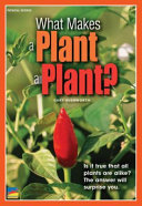 What makes a plant a plant?