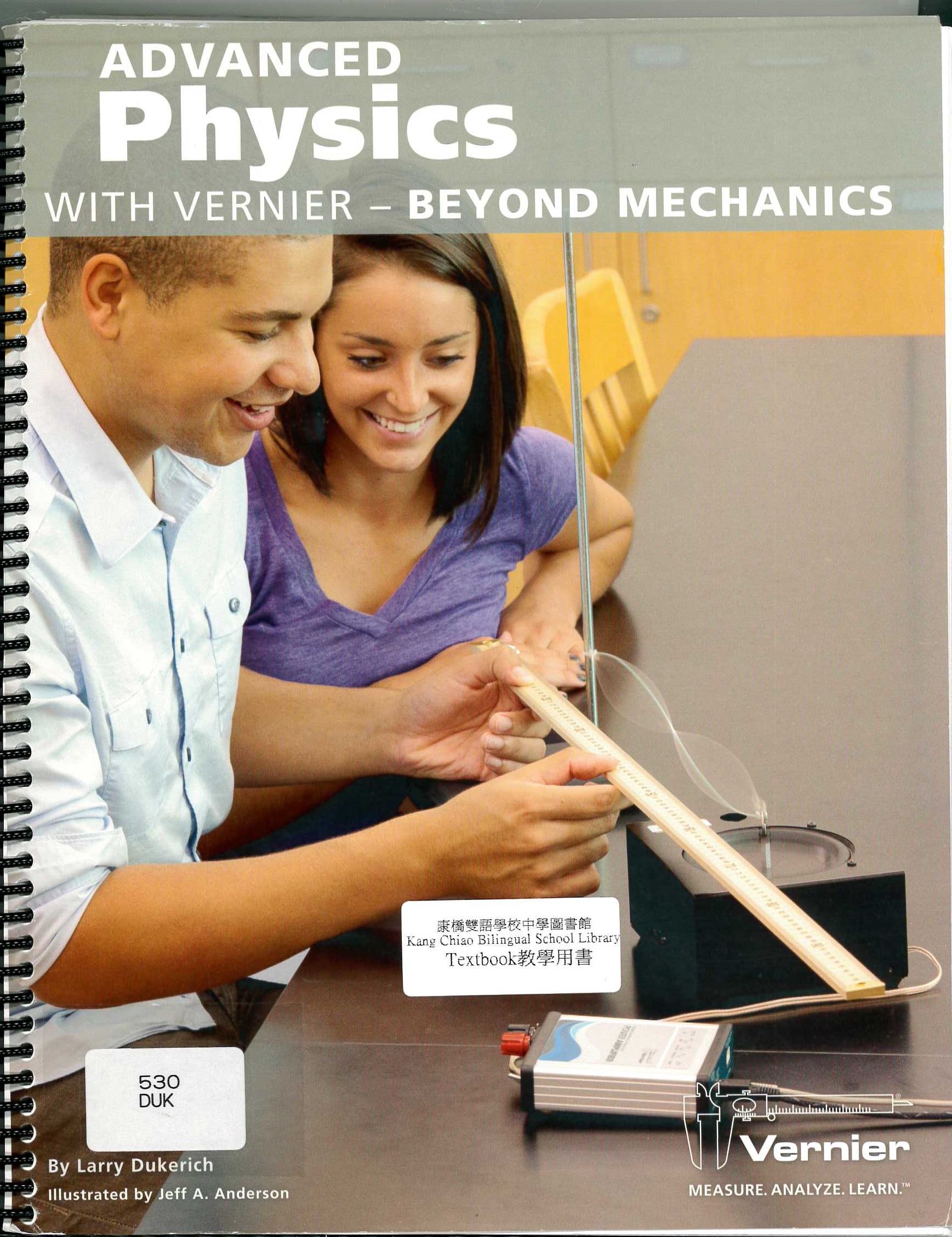 Advanced physics with vernier-beyond mechanics