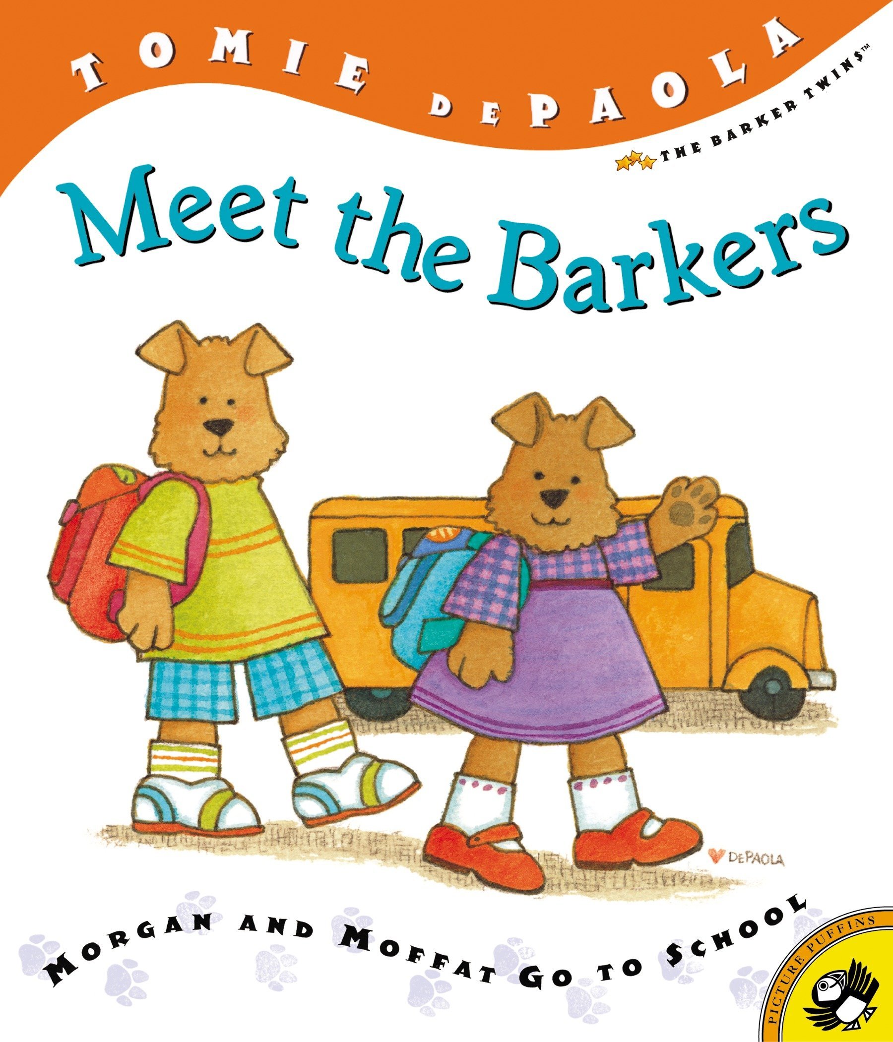 Meet The Barkers  : Morgan And Moffat Go To School
