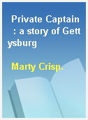 Private Captain  : a story of Gettysburg