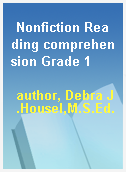 Nonfiction Reading comprehension Grade 1