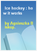 Ice hockey : how it works