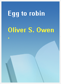 Egg to robin