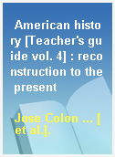 American history [Teacher