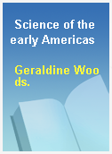 Science of the early Americas