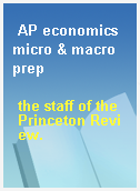 AP economics micro & macro prep