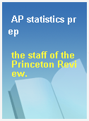 AP statistics prep