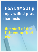 PSAT/NMSQT prep : with 3 practice tests