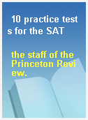 10 practice tests for the SAT