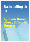 Basic sailing skills