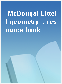 McDougal Littell geometry  : resource book