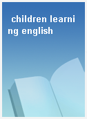 children learning english