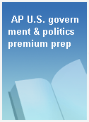 AP U.S. government & politics premium prep