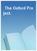 The Oxford Project.