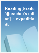 Reading[Grade 5][teacher