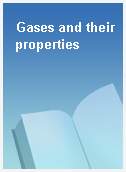 Gases and their properties