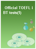 Official TOEFL iBT tests(1)