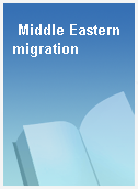 Middle Eastern migration