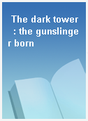 The dark tower  : the gunslinger born