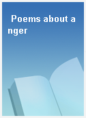 Poems about anger