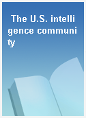The U.S. intelligence community
