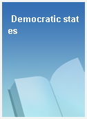 Democratic states