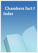 Chambers fact finder