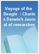 Voyage of the Beagle  : Charles Darwin