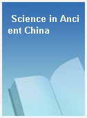 Science in Ancient China