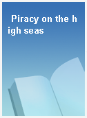 Piracy on the high seas
