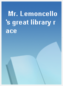 Mr. Lemoncello