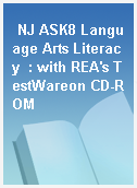 NJ ASK8 Language Arts Literacy  : with REA