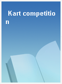 Kart competition