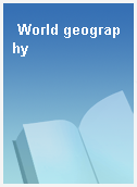 World geography