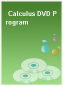 Calculus DVD Program