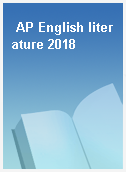 AP English literature 2018